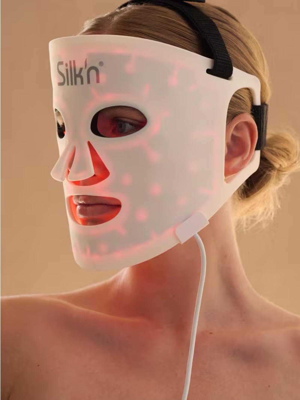 Silk’n LED Red Light/Infrared Face Mask 100 ~ 4 Light Modes NEARLY NEW IN BOX